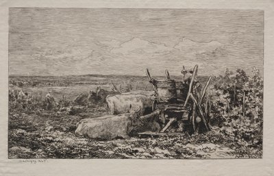 Druehøsten av Charles Francois Daubigny