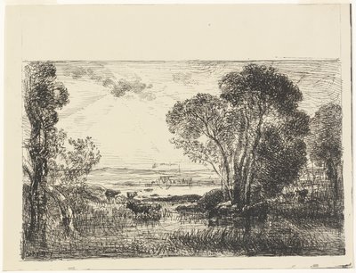 Den hydrauliske maskinen av Charles Francois Daubigny