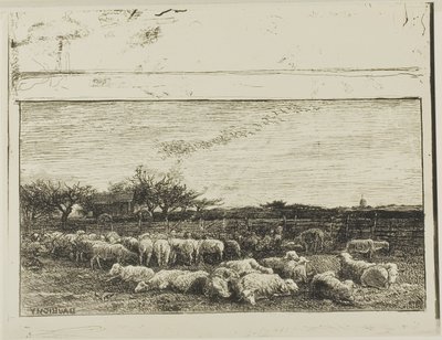 Den store sauefolden av Charles Francois Daubigny