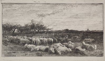 Den store sauefolden av Charles Francois Daubigny