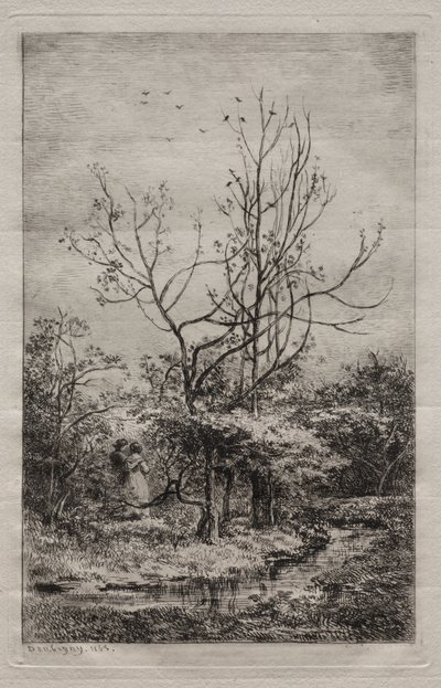 Frukthagen av Charles Francois Daubigny