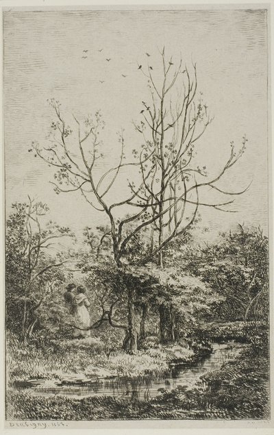 Frukthagen av Charles Francois Daubigny