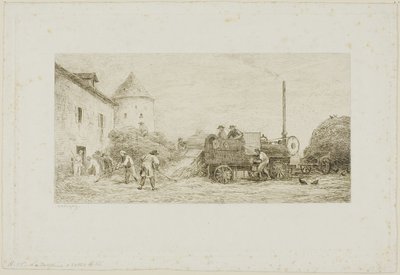 Høstemaskinen av Charles Francois Daubigny