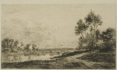 Seinen ved Port Maurin av Charles Francois Daubigny