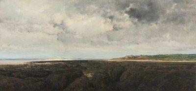 Villerville Sett fra Le Ratier av Charles Francois Daubigny