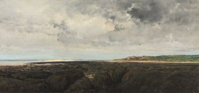 Villerville Sett fra Le Ratier av Charles Francois Daubigny