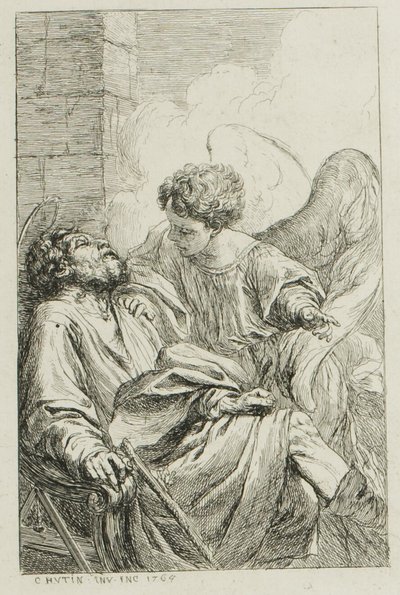 St. Josefs syn i Egypt av Charles-Francois Hutin