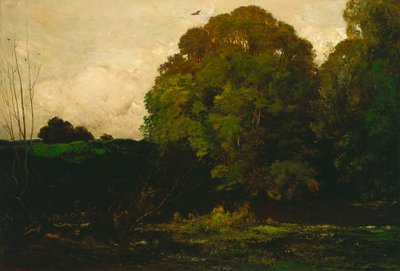 En dam i Morvan av Charles Francois Daubigny
