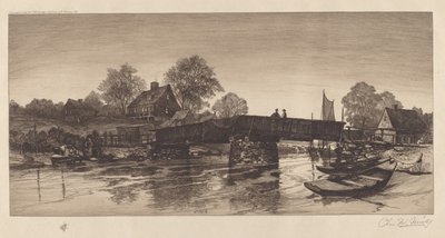 Uten tittel (Old Bridge) av Charles Frederick William Mielatz