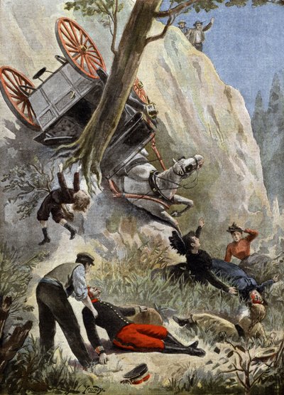 Den franske obersten de Savignac døde av Charles Gaston Yrondy