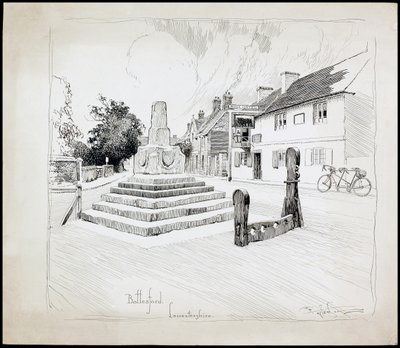 Bottesford Market Cross, Leicestershire, 1892-1933 av Charles George Harper