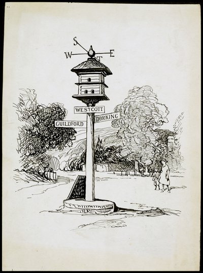 Dueslag, Westcott, Surrey, 1892-1933 av Charles George Harper