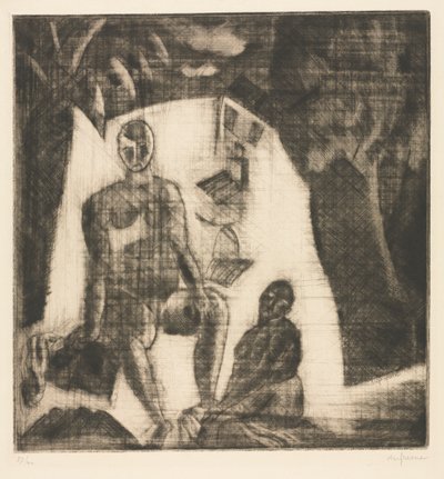 Badekåpe av Charles Georges Dufresne
