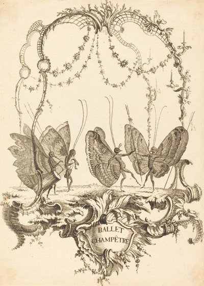 Countryballett av Charles Germain de Saint Aubin