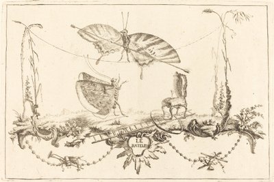 Flaggermusen av Charles Germain de Saint Aubin