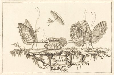 Sjakkbrettet av Charles Germain de Saint Aubin