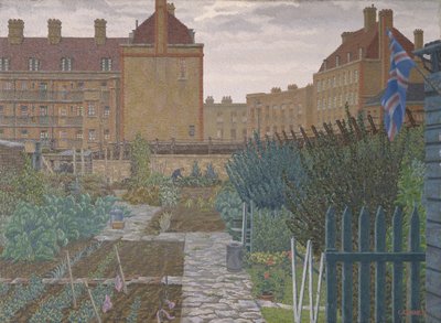 Bethnal Grønn Allotment av Charles Ginner