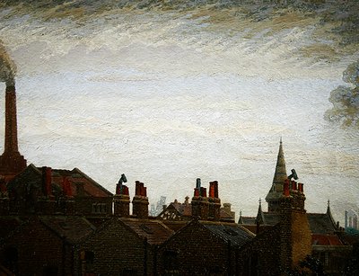 Tak, Pimlico av Charles Ginner