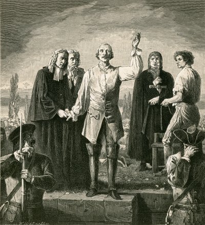 Henrettelse av major Davel av Charles Gleyre