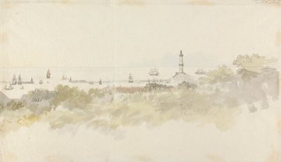 Genova - et havlandskap med frakt av Charles Gore
