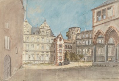 Ruins du Chateau du Heidelberg av Charles Gore