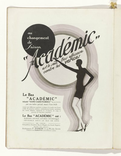 Kunst - Smak - Skjønnhet, Brosjyrer av feminin eleganse, mai 1929, nr. 105, 9. år, s. 4 av Charles Goy