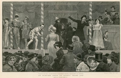 Bartholomew Fair, London: Et gammeldags show for åtti år siden av Charles Green