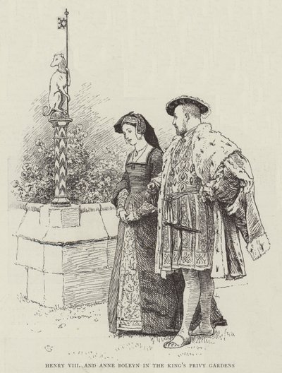 Henry VIII og Anne Boleyn i King
