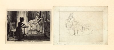 Illustrasjon for Charles Dickens Old Curiosity Shop av Charles Green