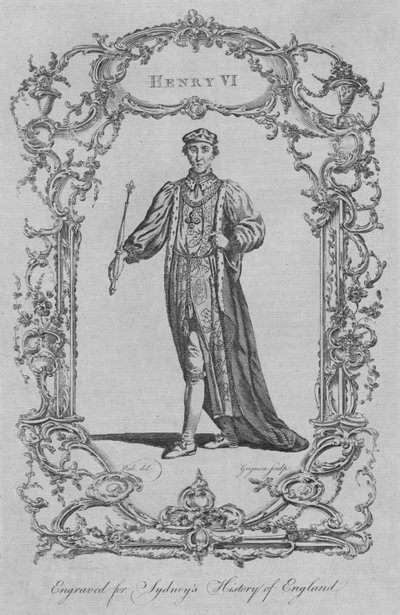 Henry VI, 1773. av Charles Grignion