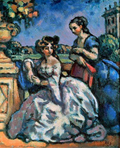 The Terrace, 1909. av Charles Guerin