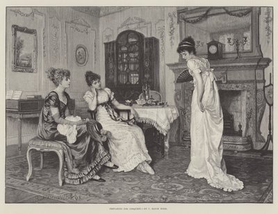 Forbereder seg på erobring av Charles Haigh Wood