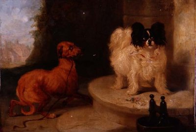 En uvelkommen frier (panel) av Charles Hancock