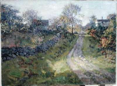 Hillside Road, Mystic, Connecticut av Charles Harold Davis