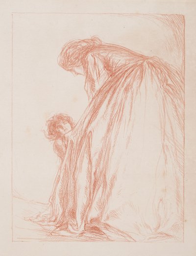 Mor og barn av Charles Haslewood Shannon