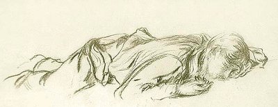 Sovende gutt av Charles Haslewood Shannon