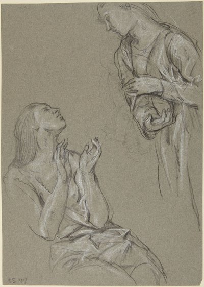 Studier av kvinner av Charles Haslewood Shannon