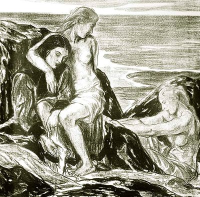 Ebbe tidevannet av Charles Haslewood Shannon