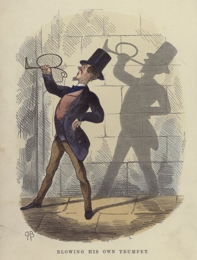 Blåser sin egen trompet av Charles Henry Bennett