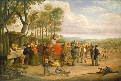 Muster Day, 1843 eller senere. av Charles Henry Granger