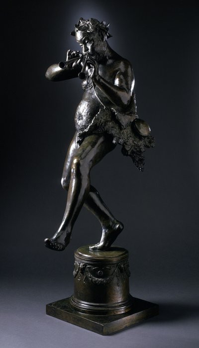 Silenus, ca. 1883 (bronse) av Charles Henry Niehaus
