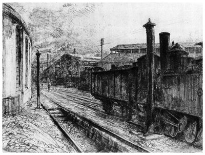 'St Lazarus Station', c1900-1915 1924 av Charles Heyman