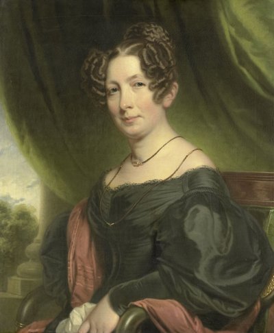 Maria Antoinette Charlotte Sanderson (1782-1859), kone til Johan Fraser av Charles Howard Hodges