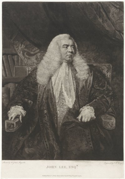 Portrett av John Lee av Charles Howard Hodges