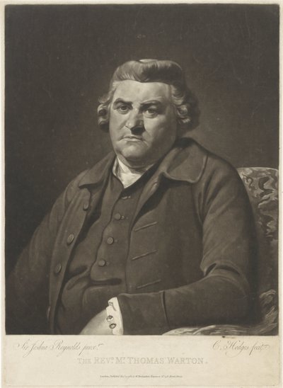 Portrett av Thomas Warton av Charles Howard Hodges