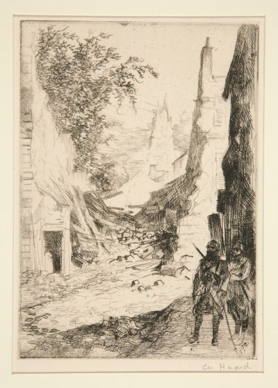 Utsikt over St. Jean des Vignes av Charles Huard