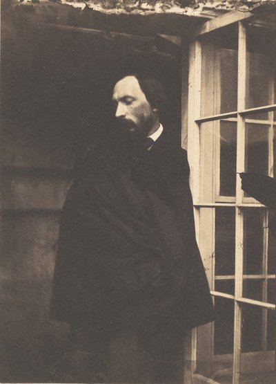 [Auguste Vacquerie at Marine Terrace], 1855. Skapere: Charles Hugo, Auguste Vacquerie. av Charles Hugo, Auguste Vacquerie