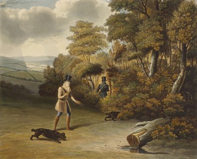 1. oktober 1827 (håndfarget akvatint) av Charles Hunt
