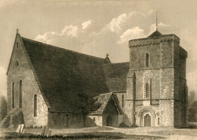 Climping Church, 1835. av Charles J. Smith