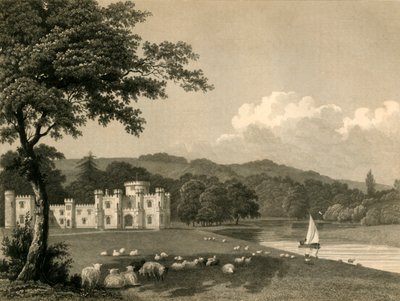 Knepp Castle, 1835.  av Charles J. Smith